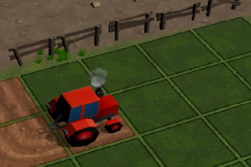 Play Puzzle Tractor Farm