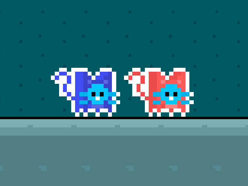 Play Red and Blue Cats