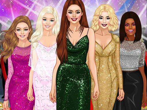 Play Red Carpet Dress Up Girls Game - girls