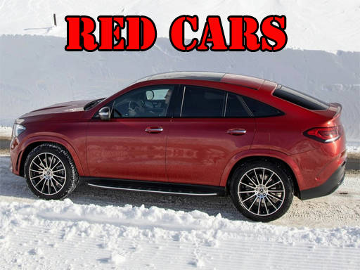 Play Red GLE Coupe Cars Puzzle