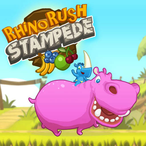 Play Rhino Rush Stampede