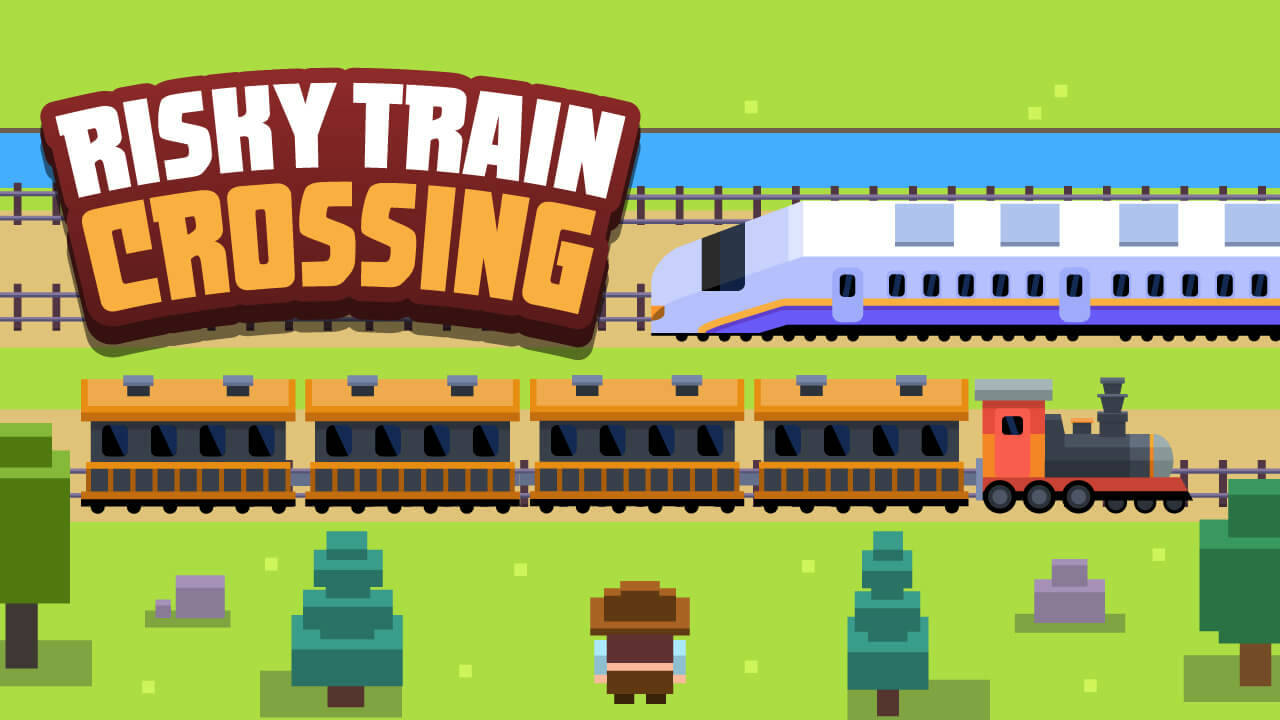 Play Risky Train Crossing