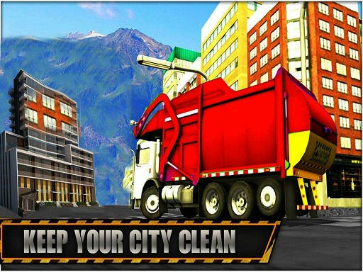 Play Road Garbage Dump Truck Cleaner