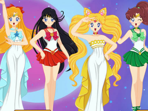 Play Sailor Moon Character Creator