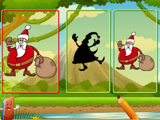 Play Santa Shadow Match