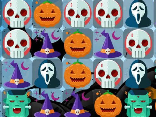 Play Scary Halloween Match 3