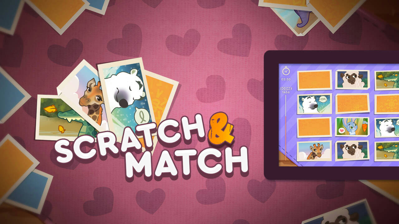 Play Scratch & Match Animals