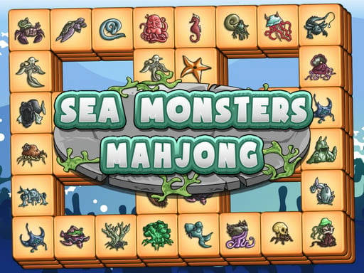 Play Sea Monsters Mahjong