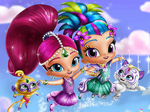 Play Shimmer and Shine Dressup