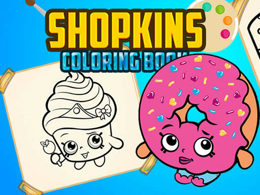 Play Shopkins Coloring Book