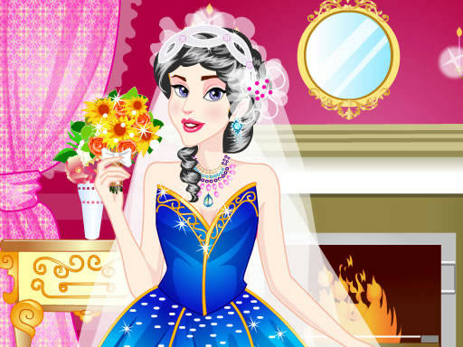 Play Sleeping Princess Wedding Dress up