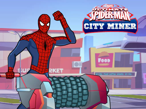 Play Spiderman Gold Miner