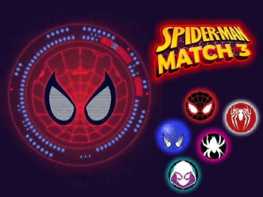 Play Spiderman Match 3 Puzzle