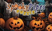 Play Spooky Pipes Puzzle