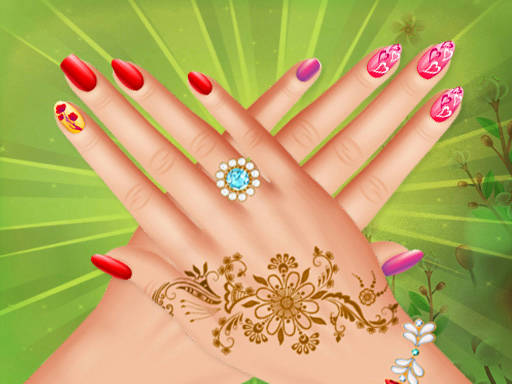 Play Spring Nail-Art