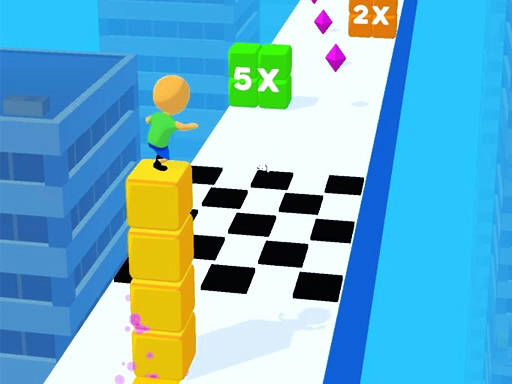 Play Stack Cube Surfer 3d