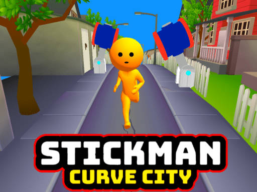 Play Stickman Curve City