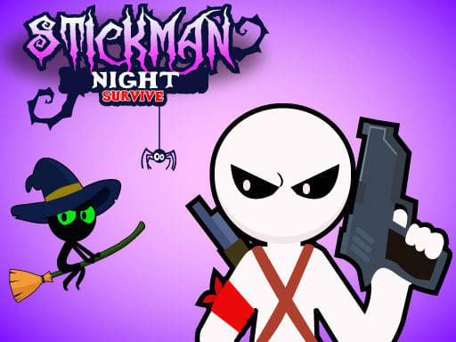 Play Stickman Night Survive