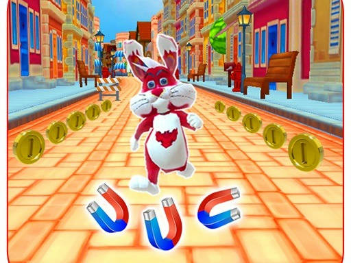 Play Subway Bunny Run Rush Rabbit Runner Game