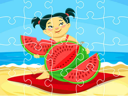 Play Summer Foods Jigsaw