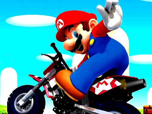 Play Super Mario Wheelie