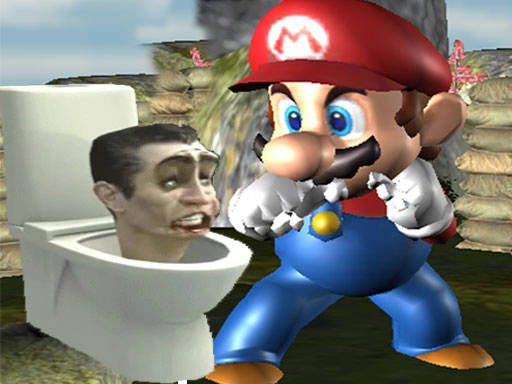 Play Super Spy Mario VS Skibidi Toilet