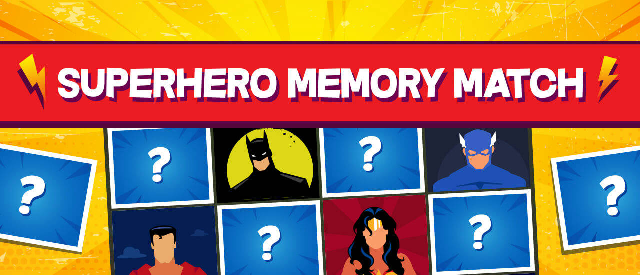 Play Superhero Memory Match