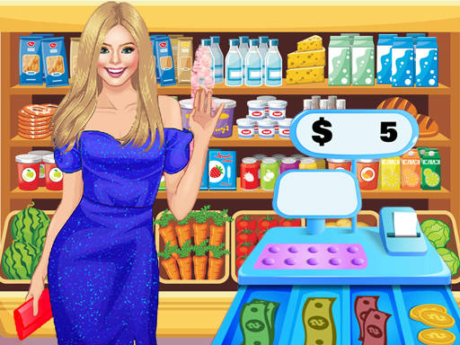 Play Supermarket Grocery Shopping