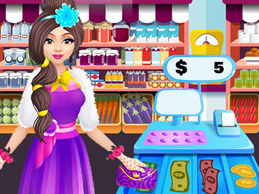 Play Supermarket Shopping Mall Family Game