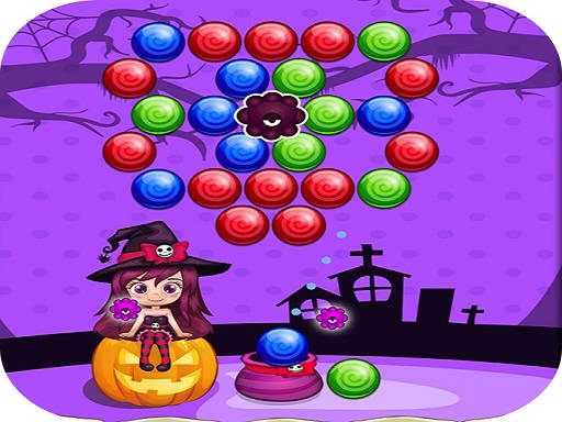 Play Sweet Helloween Bubble Shooter Game