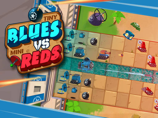 Play Tiny Blues Vs Mini Reds