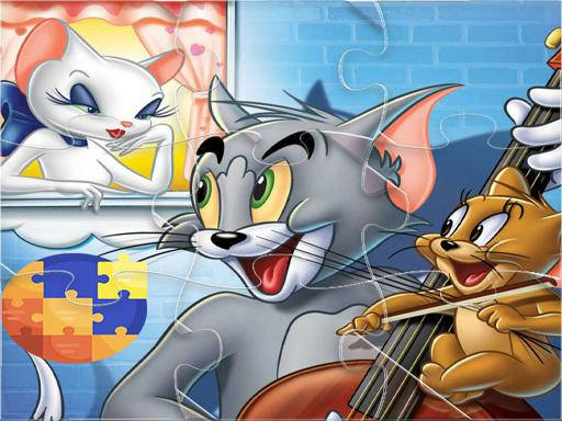 Play Tom and Jerry Match 3 Puzzle Game