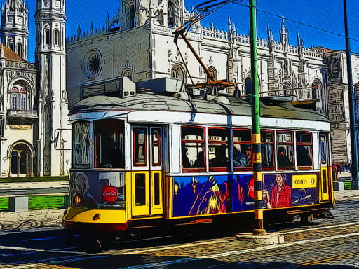 Play Tram Jigsaw