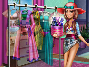 Play Tris Beachwear Dolly Dress Up H5