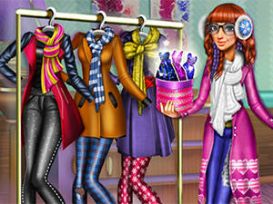 Play Tris Winter Fashion Dolly Dress Up