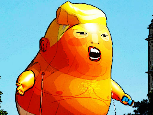 Play Trump Flying Adventure