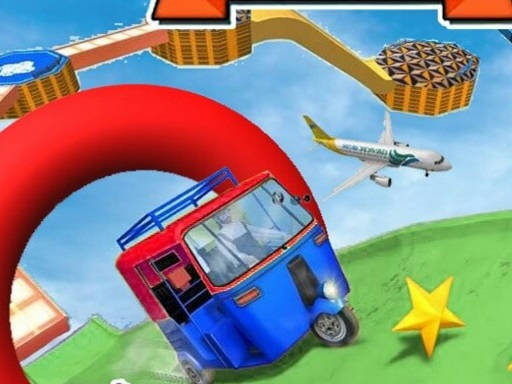 Play Tuk Tuk Speed Up Mega Ramp Stunt