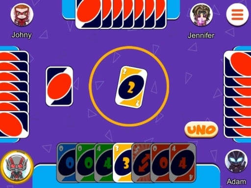 Play Uno Super Heroes