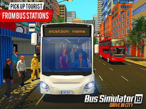 Play US City Pick Passenger Bus Game