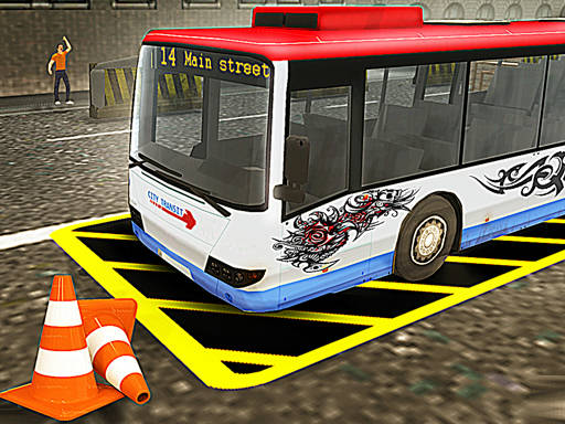 Play Vegas City Highway Bus: Parking Simulator