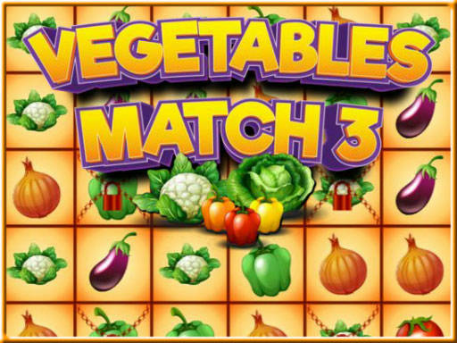 Play Vegetables Match 3