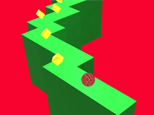 Play Wall Ball ZigZag Game 3D