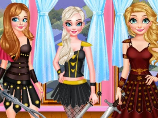 Play WARRIOR PRINCESS DRESS UP