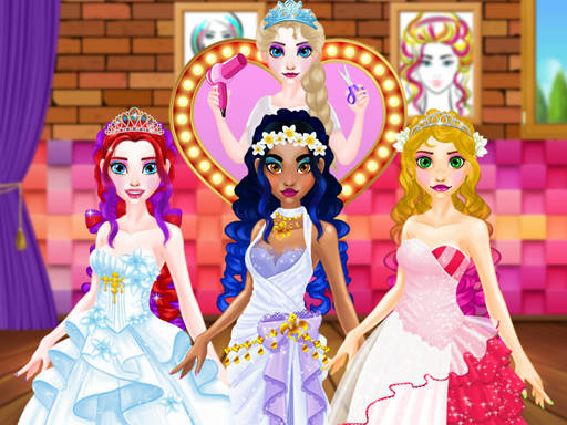 Play Wedding Hairdresser For Princesses