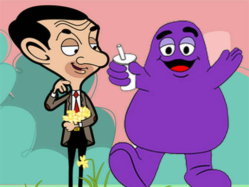 Play When Mr Bean meet Grimace