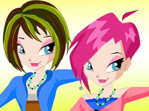 Play Winx Tecna Dressup