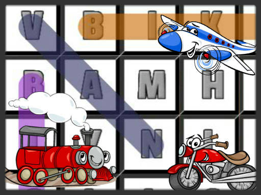 Play Word Search Transport