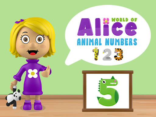 Play World of Alice   Animal Numbers