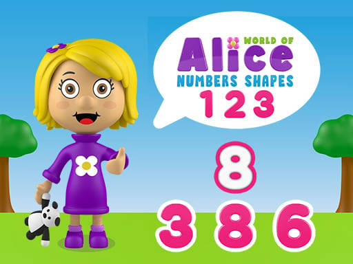 Play World of Alice   Numbers Shapes