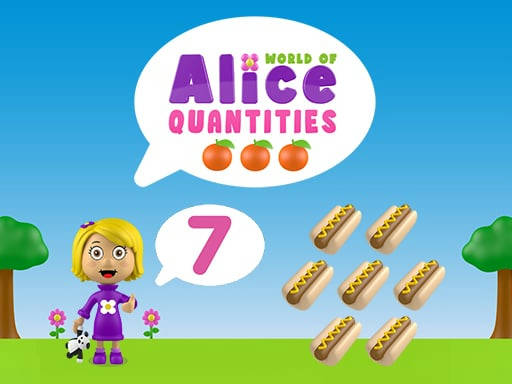 Play World of Alice   Quantities